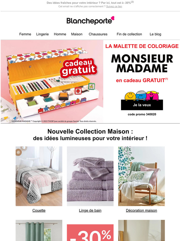 —, votre cadeau de marque vous attend
