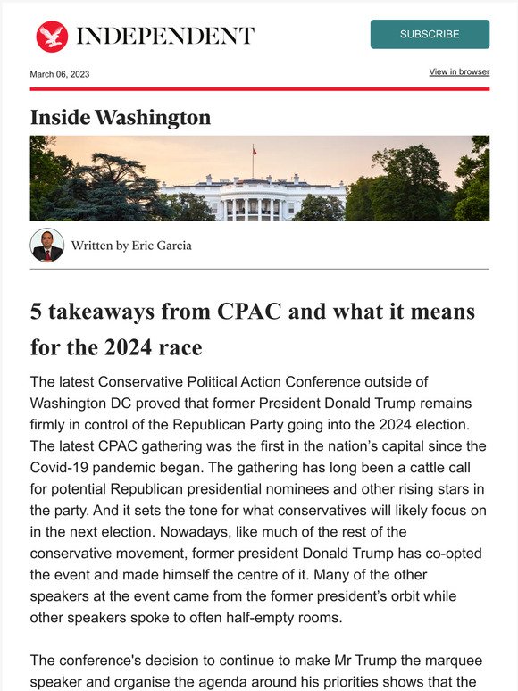 The Independent 5 takeaways from CPAC and what it means for the 2024