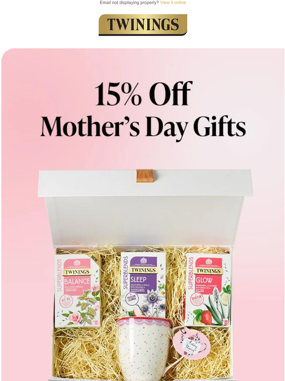 15% Off Mother's Day Gifts