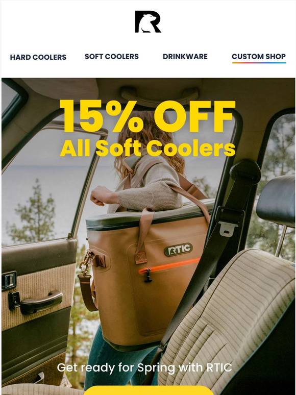 Soft Cooler Spring Sale: 15% OFF