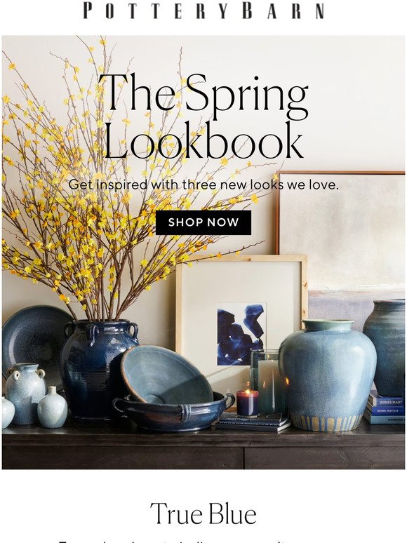 Pottery Barn New Inspo The Spring Lookbook Milled