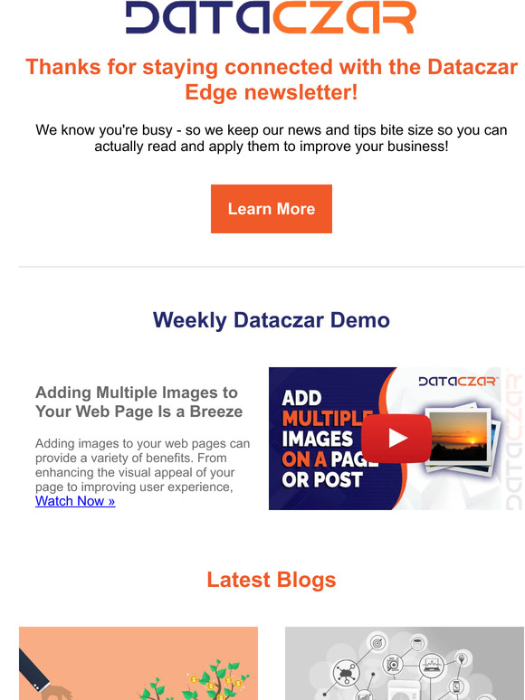Adding Multiple Images to Your Web Page Is a Breeze