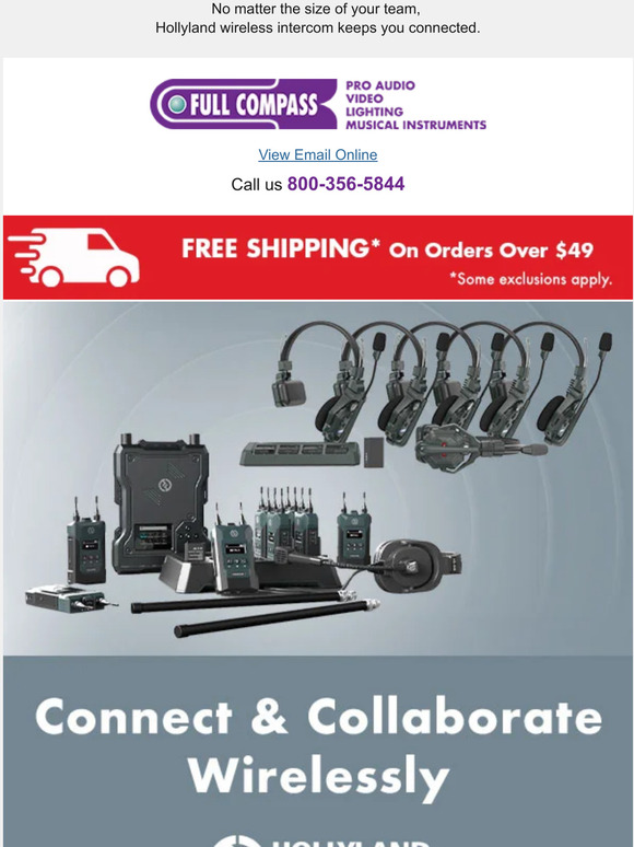Boost communication for your crew with Hollyland