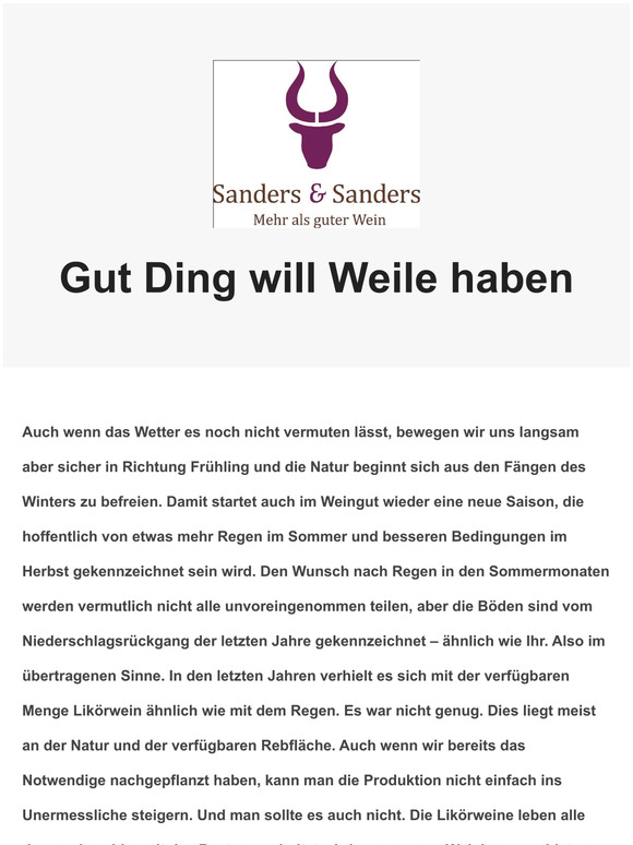 Unsere feinen Likörweine
