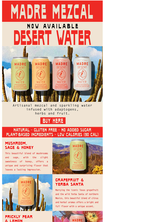 NOW AVAILABLE ONLINE: Desert Water