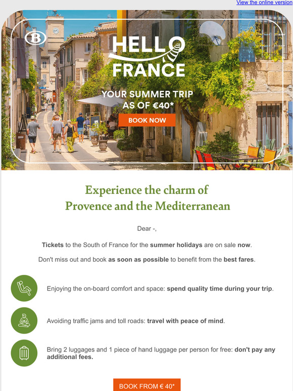 This summer, the South of France is awaiting you!
