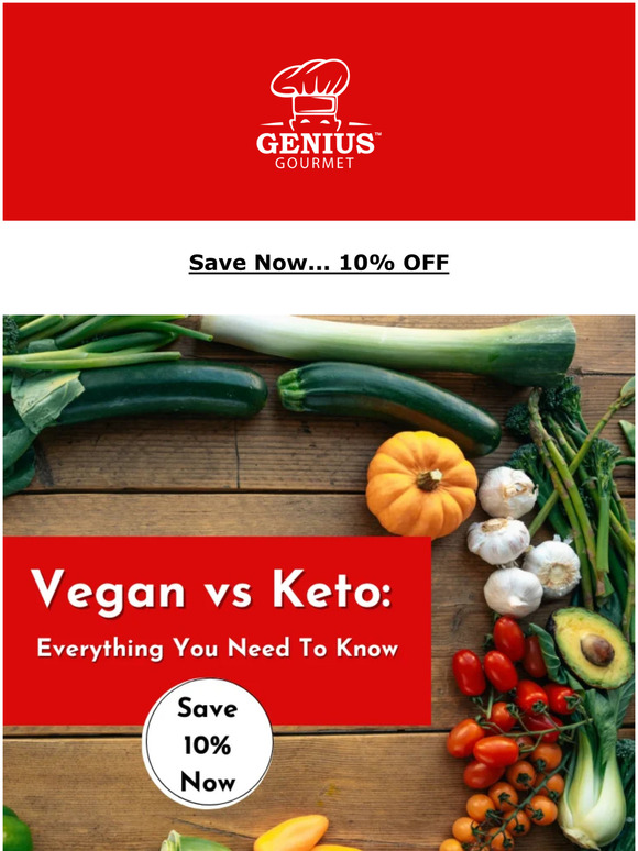 Genius Gourmet Inc. Vegan vs Keto Everything you need to know! Milled