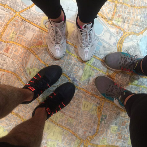 shoefie image - Our March Map of the Month - London A-Z Premier Map