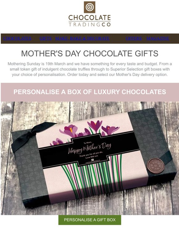 Buy Mother's Day Chocolate Gifts 2023