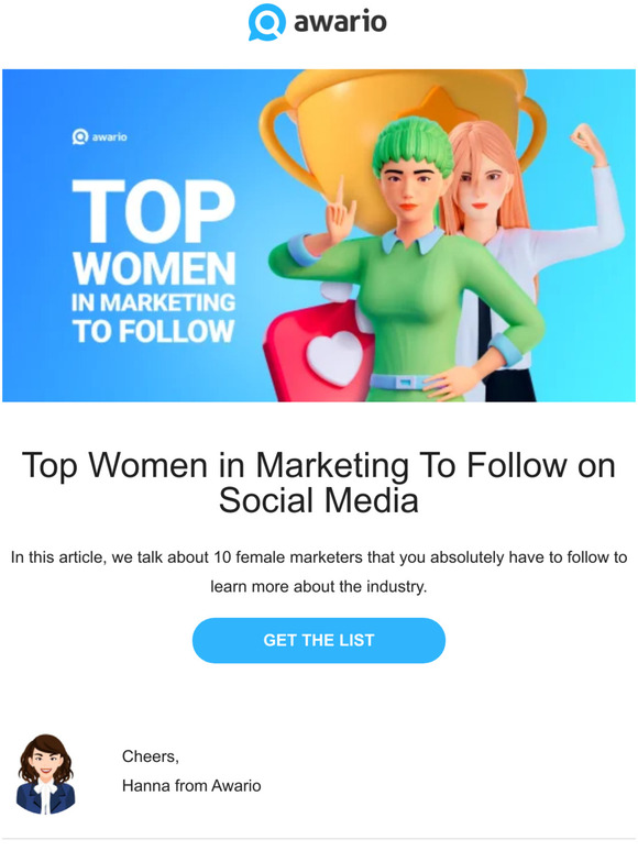 Top female marketers to follow on social media