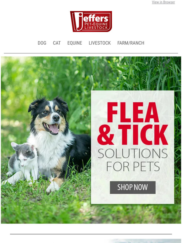 Jeffers Pet Flea Season... Are you Ready? Milled