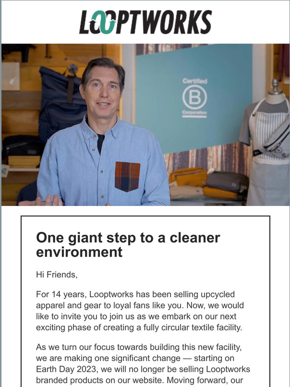 One giant step to a cleaner environment