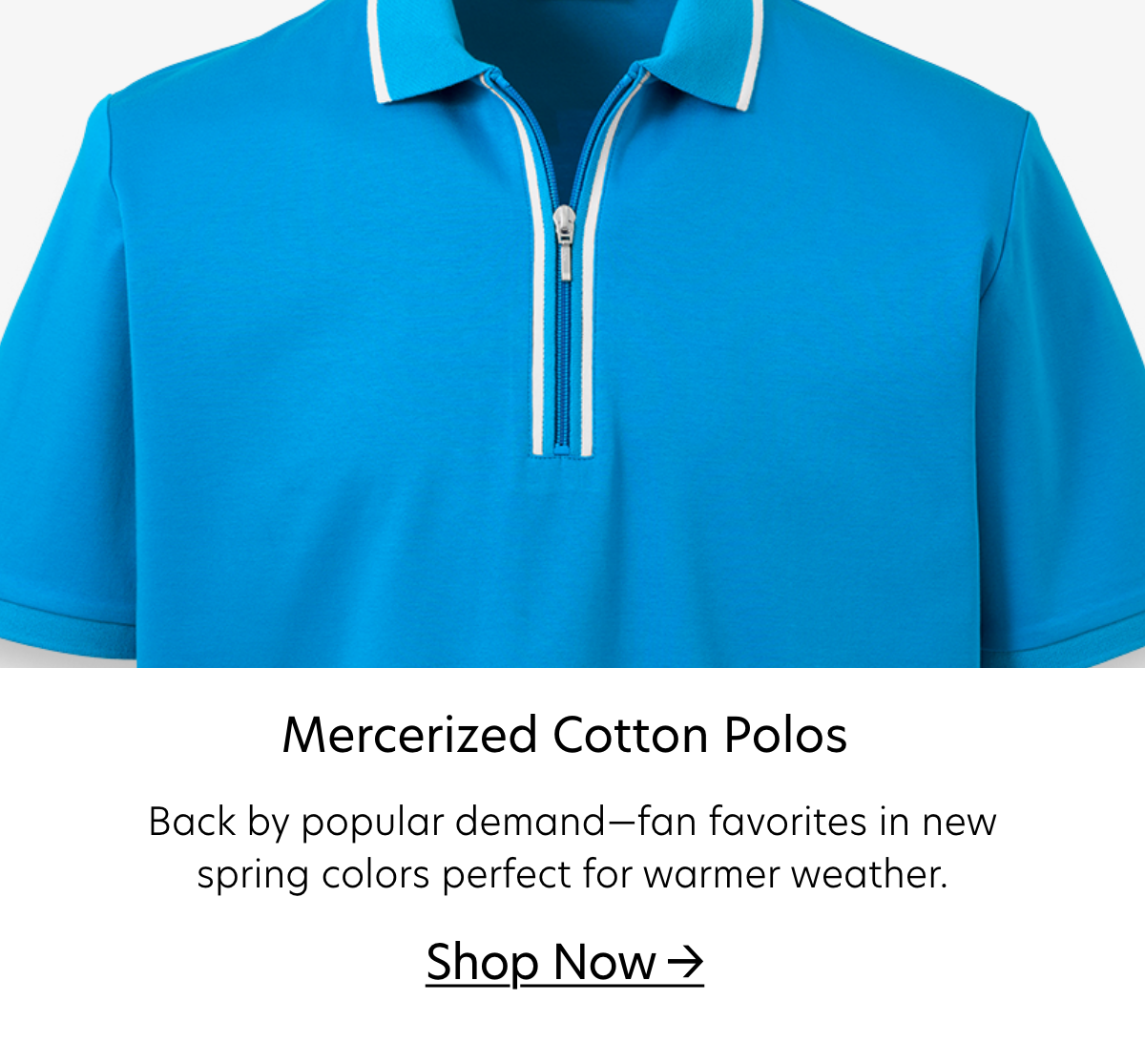 Paul Fredrick: New polos for changing seasons. | Milled