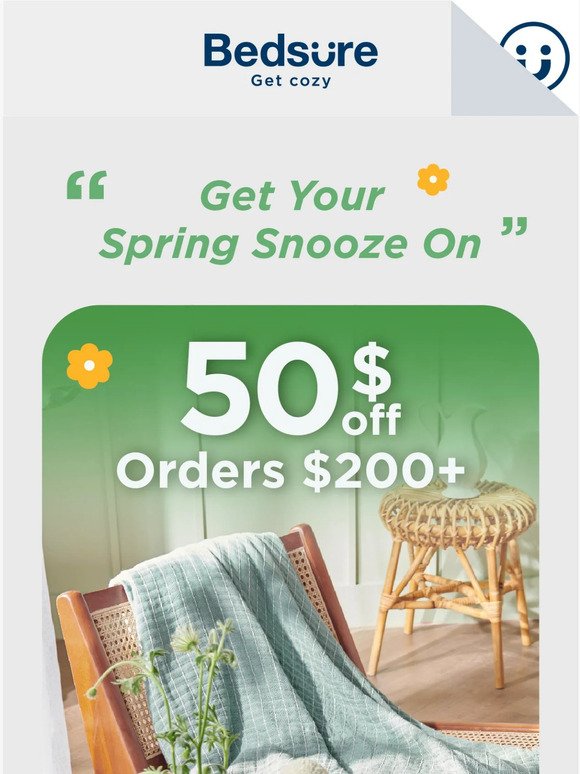 Spring into Savings with $50 Off!