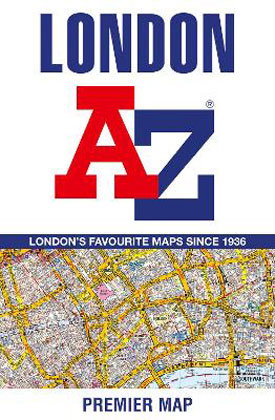 The London A-Z Premier Map is available now for £8.99
