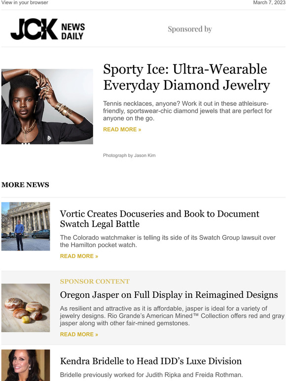 Sporty Ice: Ultra-Wearable Everyday Diamond Jewelry