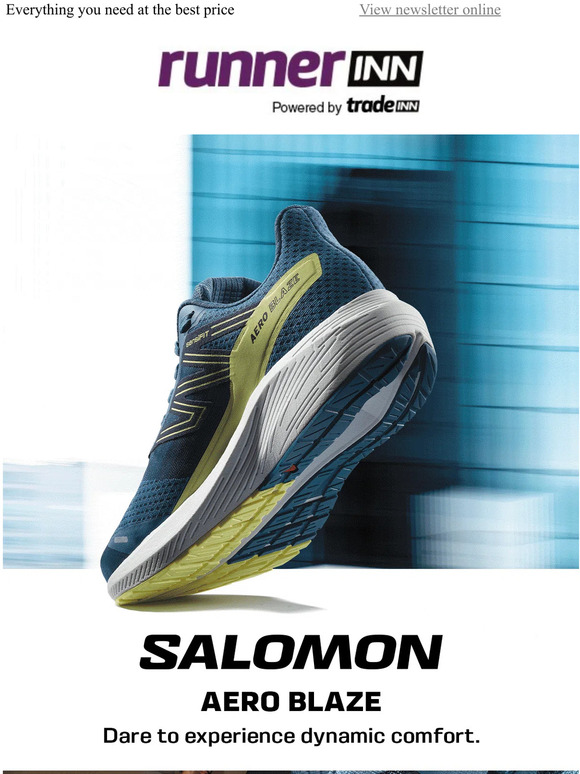 We have the top shoe and it´s from Salomon