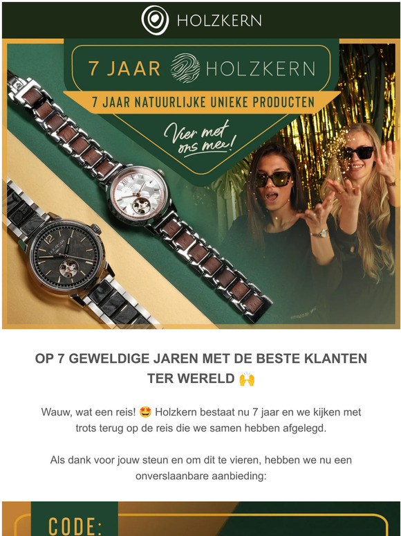 🥳 WE'RE PARTYING: Exclusieve voordelen voor onze verjaardag