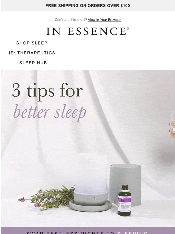 3 Tips for Better Sleep with Essential Oils 😴