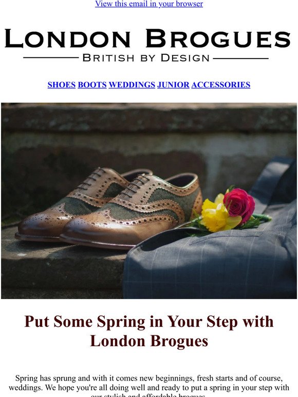 London Brogues | March Newsletter