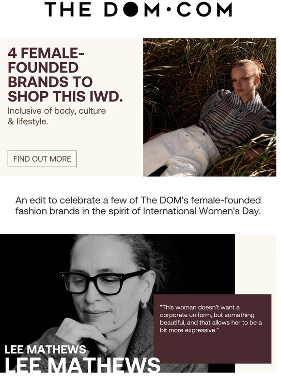 Female-founded brands to shop this International Women's Day.