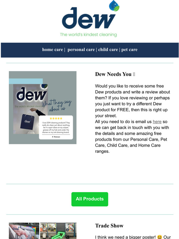 Dew Needs You 🫵