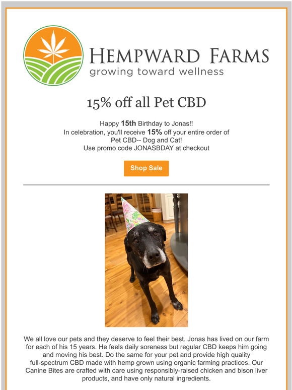 Pet CBD Sale