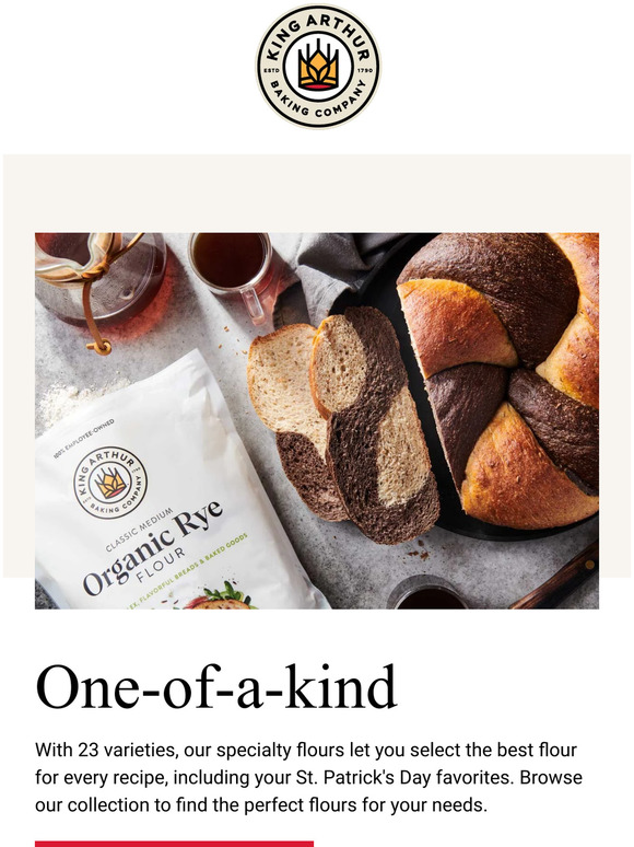 King Arthur Baking Company: Specialty Flours For Every Recipe | Milled