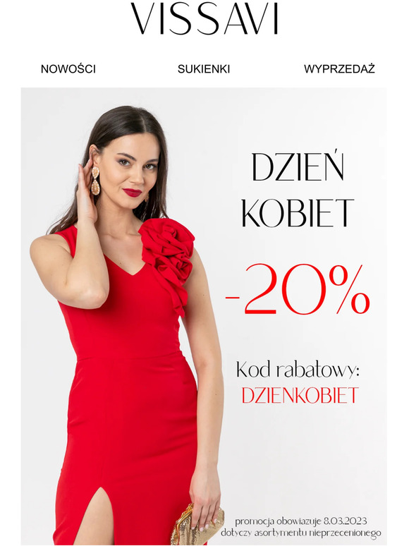 ☰ Tylko dziś rabat -20%! 🌹 Świętuj z nami DZIEŃ KOBIET!
