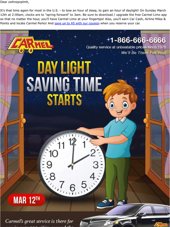 Daylight Saving Time Begins
