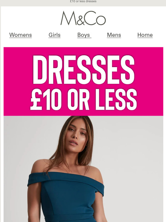 Your new favourite dresses is here for less!