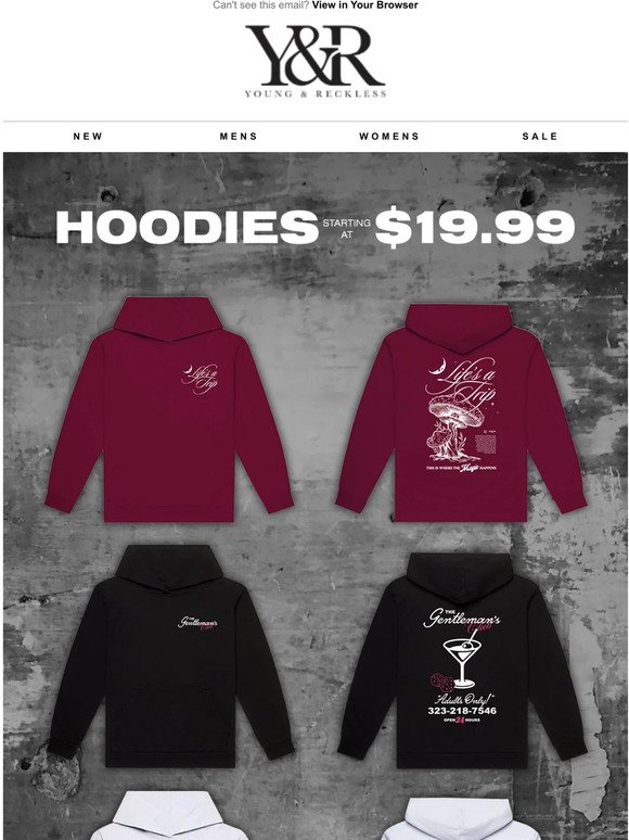 Take ur pick 👀 new styles added to our hoodie sale