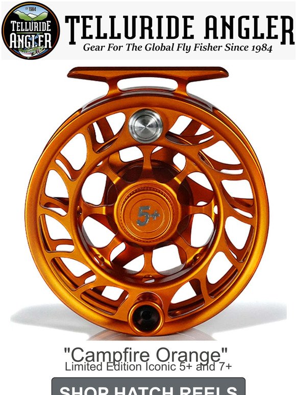 Telluride Angler: Introducing the Hatch Iconic reel, all sizes and colors  coming soon