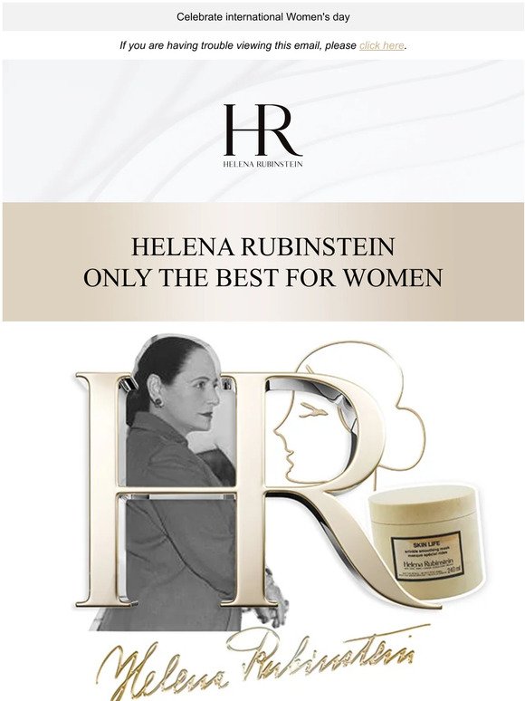 Discover Helena Rubinstein legendary legacy