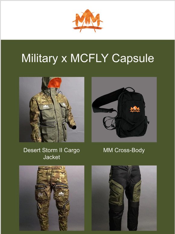 Check out our new Military Capsule