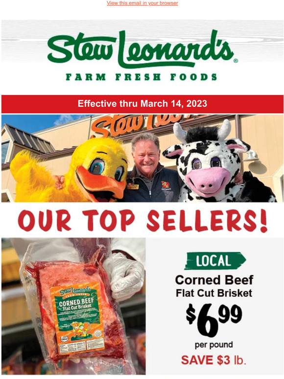Stew Leonard's Gift Baskets Weekly Specials Holiday Tradition