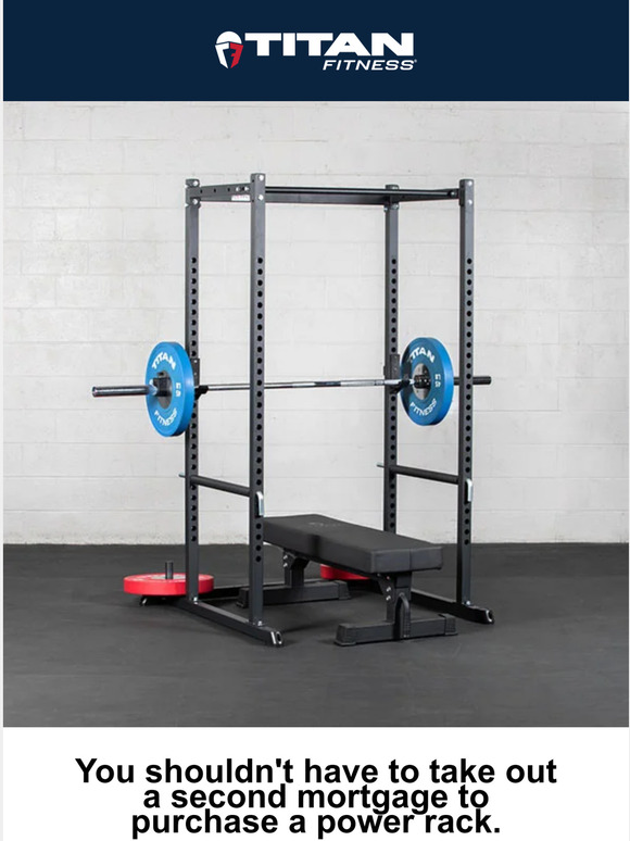 Titan.Fitness The T2 Rack The Foundation of Your Gym Milled