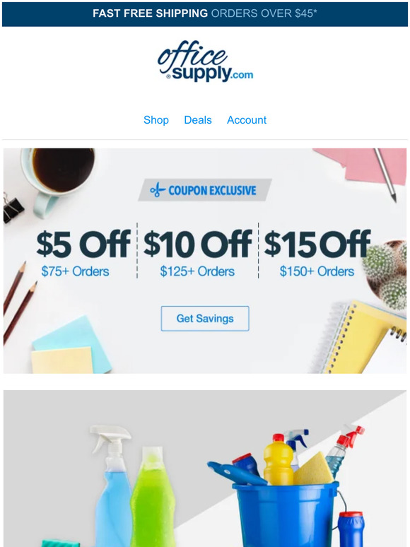 [IN STOCK] The supplies you NEED for your Spring cleaning. 🧼 PLUS, take up to $15 off your order.