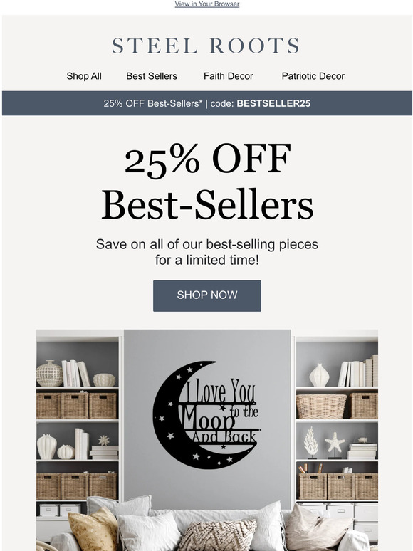 Take 25% OFF Your Favorites 🎉