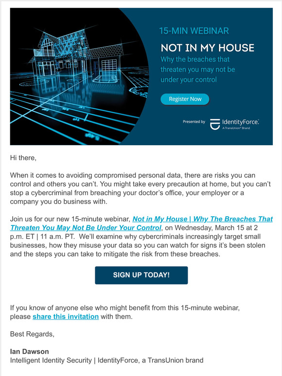 You’re Invited! Recognizing the cyber risks you cannot control