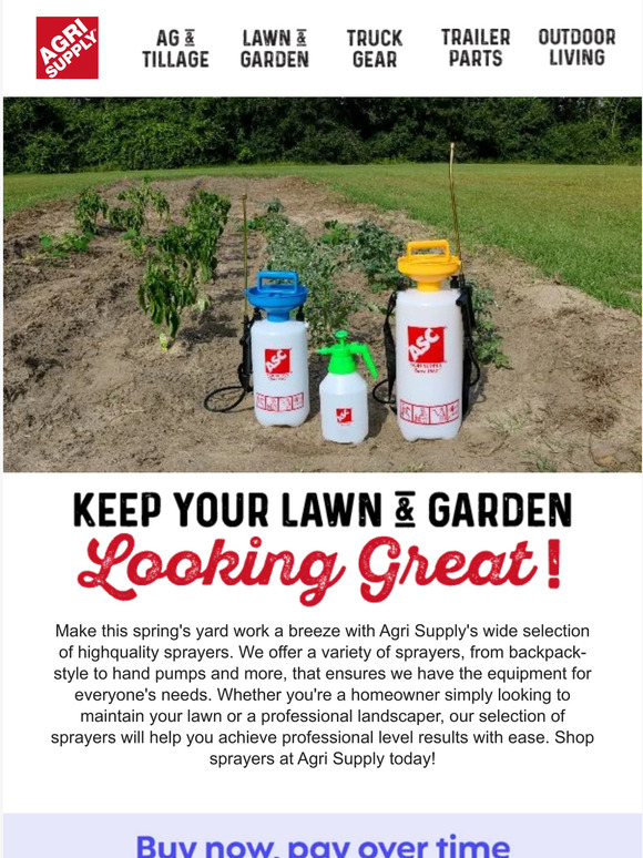 Keep Your Lawn & Garden Looking Great!
