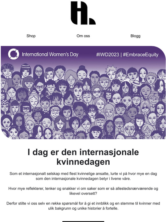 Gratulerer med den internasjonale kvinnedagen 🎉