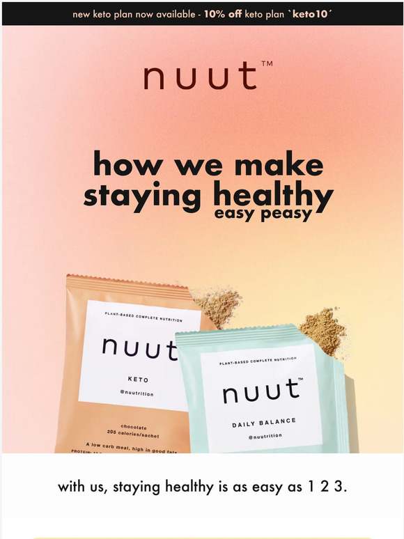 why staying healthy has never been easier 🍃