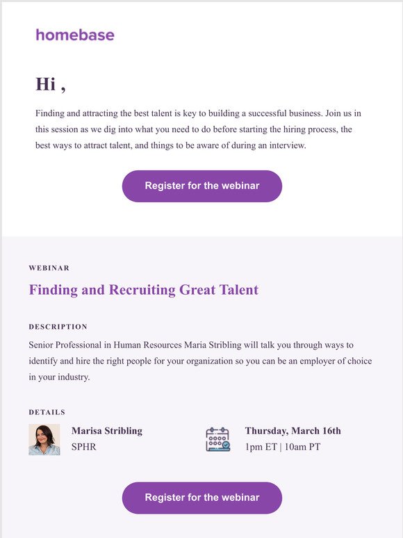 📅 [Webinar] How To Find and Recruit Great Employees