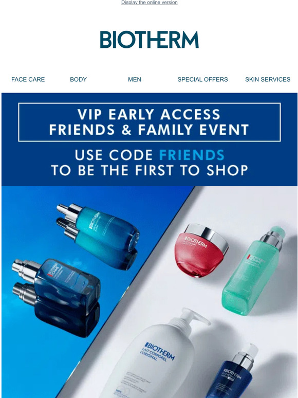 Friends & Family VIP Access: Up to 30% Off Sitewide 🎉