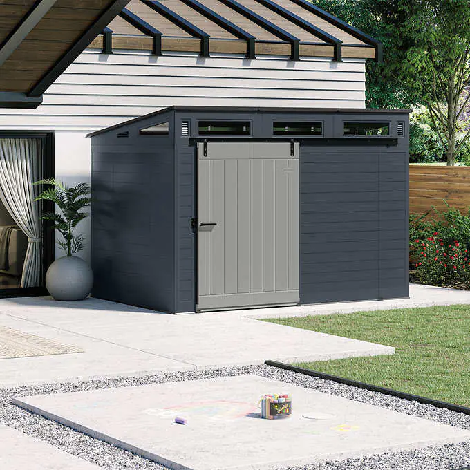 Suncast 10' x 7' Sliding Door Shed