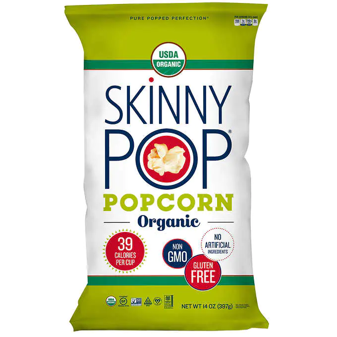 Skinny Pop Organic Popcorn