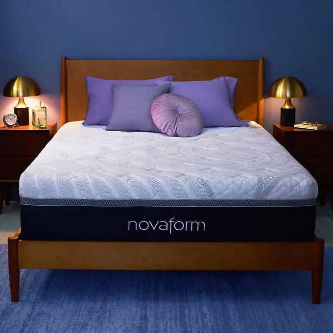 Novaform 14-inch ComfortGrande Plus Gel Memory Foam Mattress Queen AND/OR King
