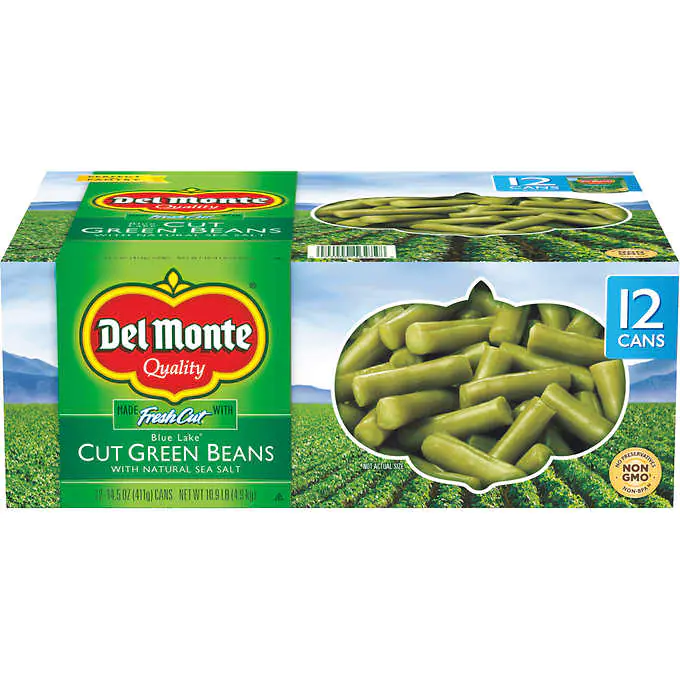 Del Monte Cut Green Beans