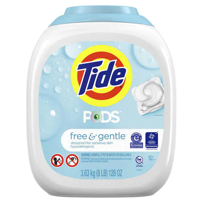 Tide Free & Gentle HE Laundry Detergent Pods